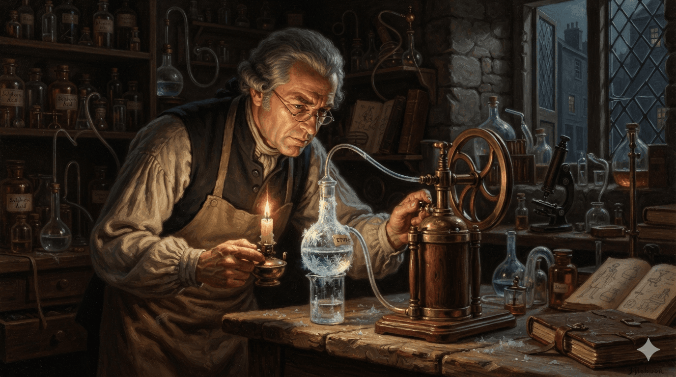 La ciencia inventa el frío: de Cullen a Faraday (y los 86 años que nadie hizo nada)